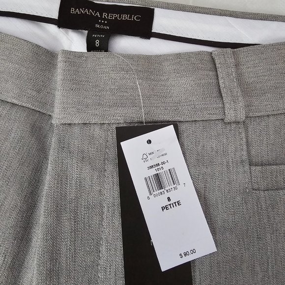 Banana Republic Factory Sloan Slim Pant - heather grey - Picture 2 of 3